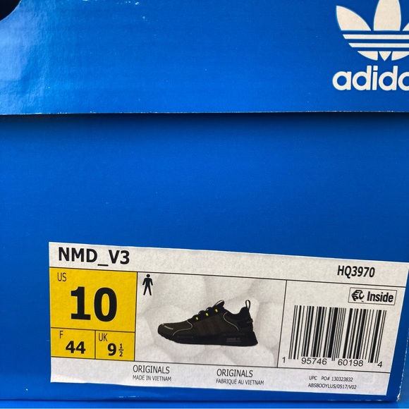 Adidas NMD V3 Originals Shoes Sneakers Trainer HQ3970 Focus Olive Men's Size 9.5 - Picture 10 of 11